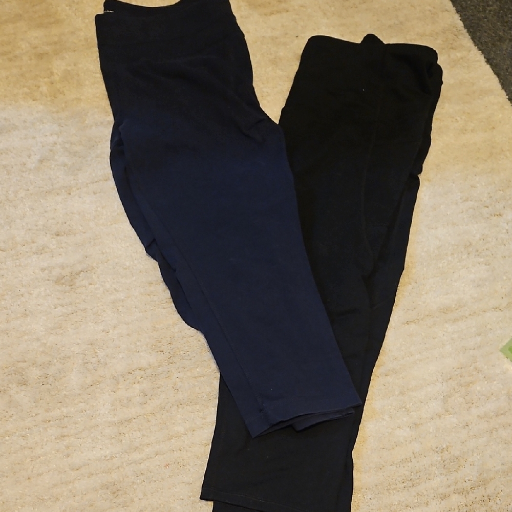 Champion Womens Leggings in Navy and Black